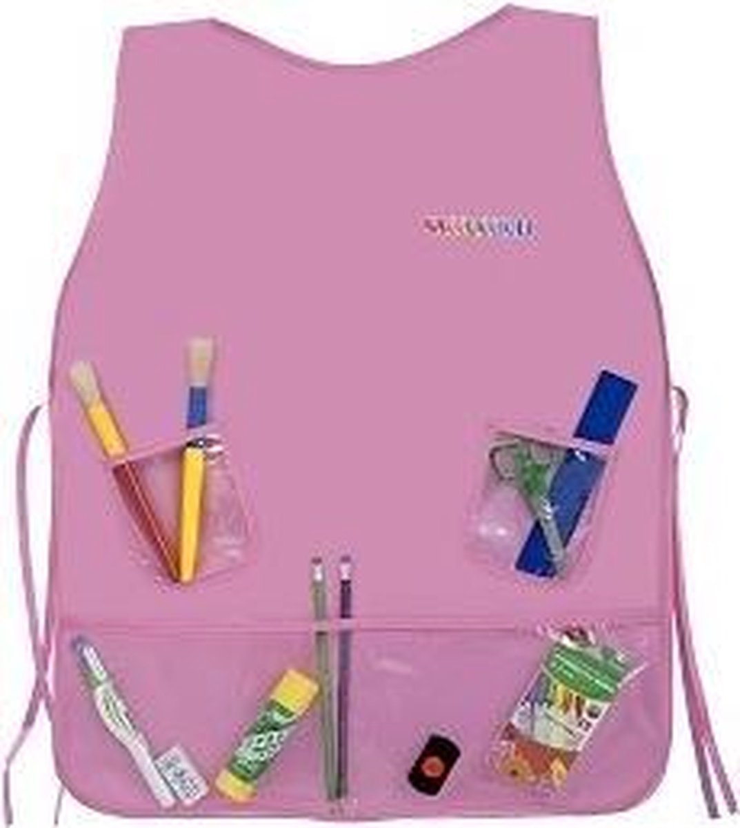 Lebez 80471 schilderschort Kinderen Roze Nylon