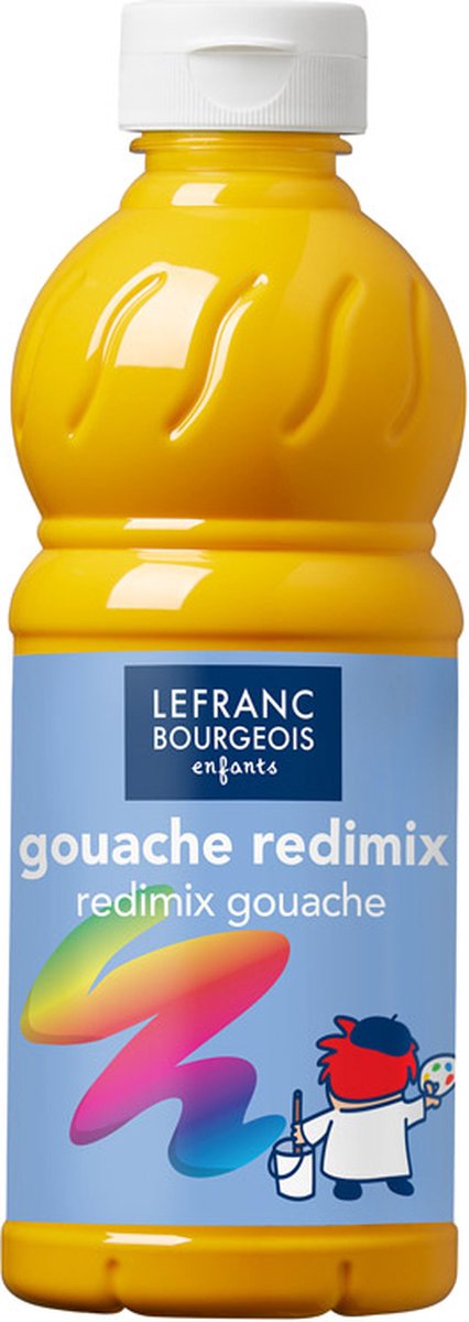 L&B Plakkaatverf Redimix Yellow Ochre 1L