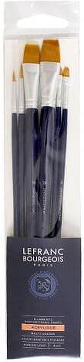 Lefranc & Bourgeois Fine Acryl brush Penselenset 1