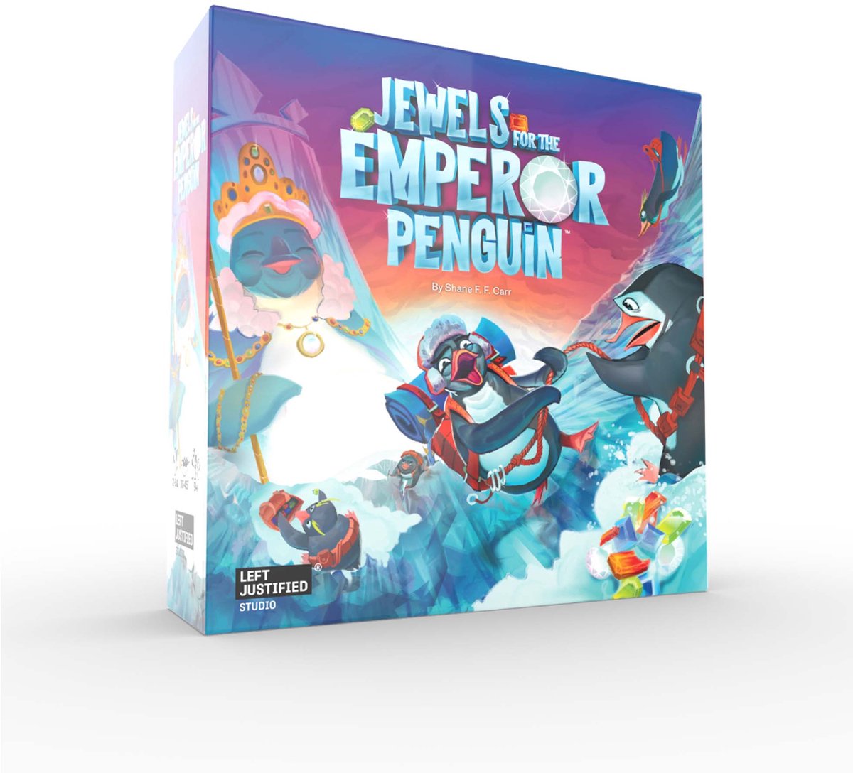 Jewels for the Emperor Penguin - Bordspel - Engelstalig - Left Justified Studio