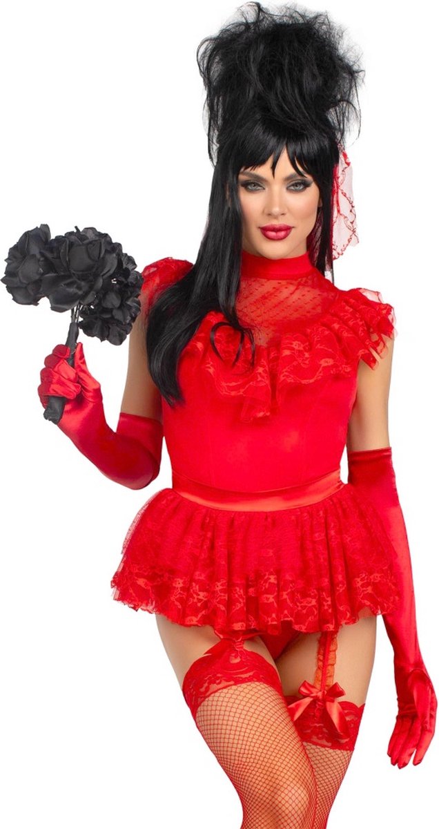 Leg Avenue - Beetle Babe Kostuum - M - Rood