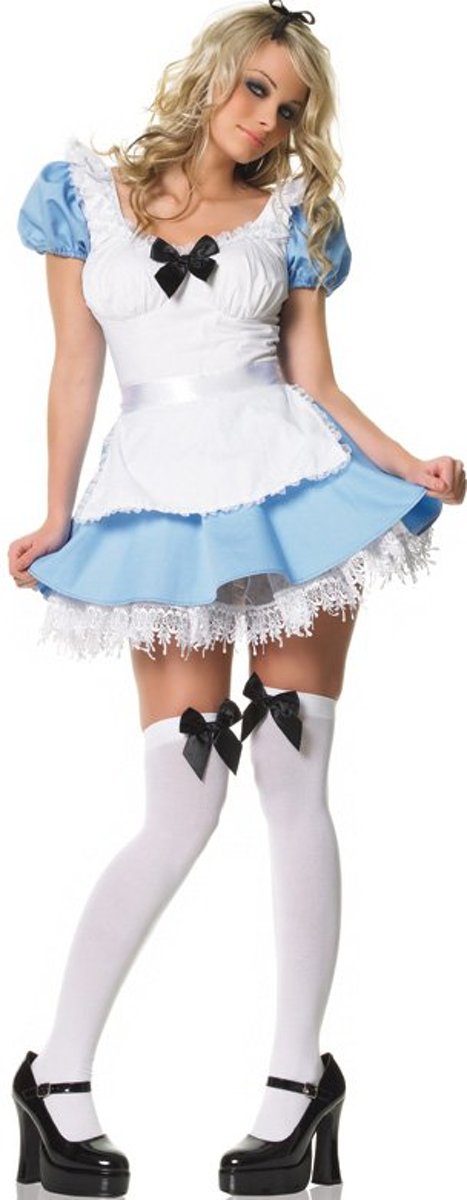 Leg Avenue Alice Peasent Dress, Model 83086, Maat L