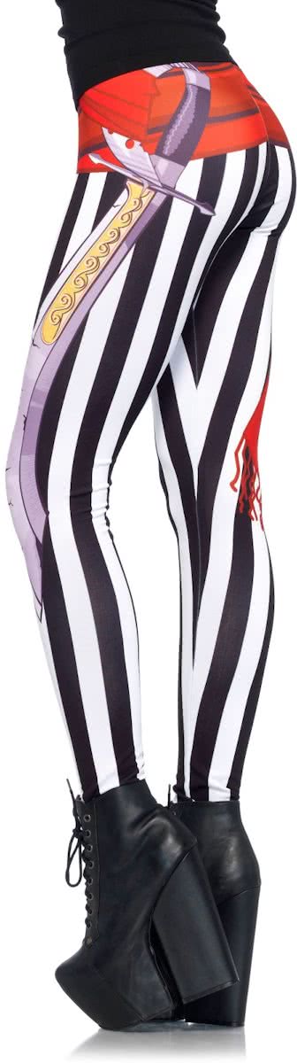 Piraten legging voor vrouwen - Verkleedkleding - Model 13545 Large