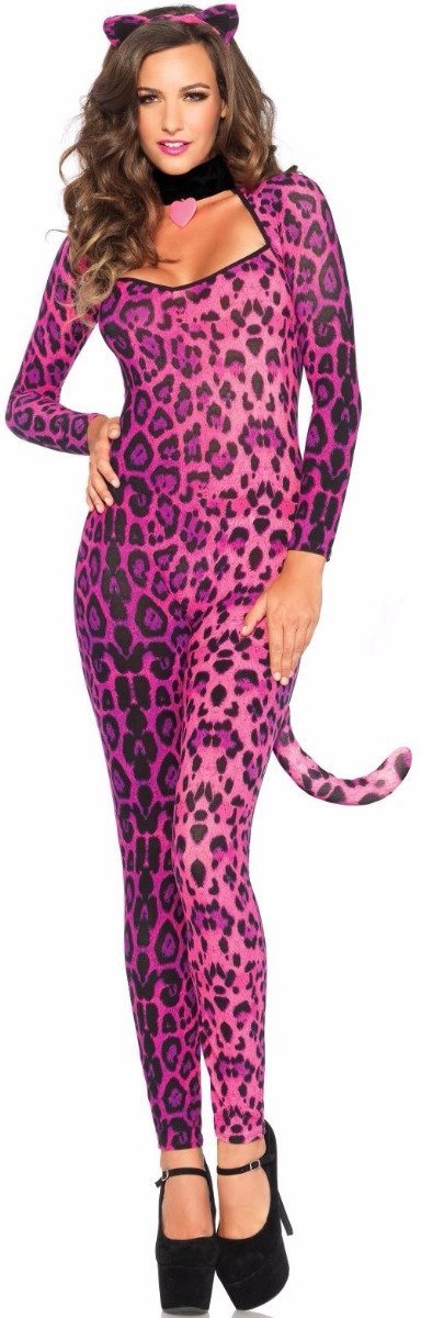 Roze Katten Catsuit
