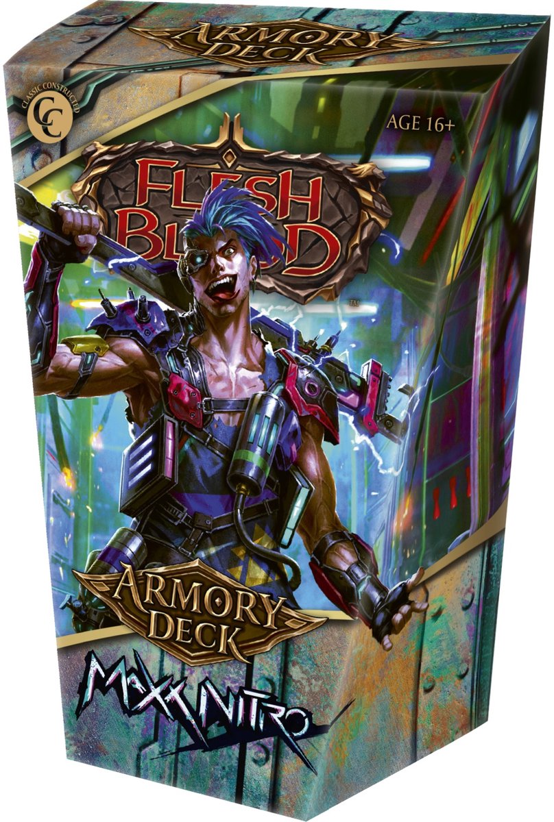 Flesh and Blood TCG Armory Deck: Maxx Nitro (EN)