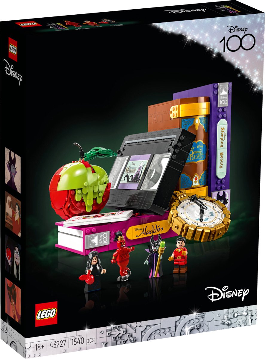 LEGO Disney Classic 100 jaar Symbolen van beroemde schurken - 43227