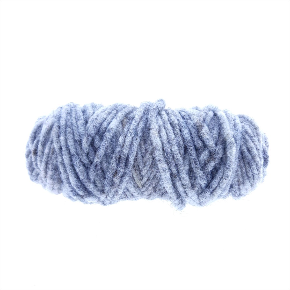 Lehner - Wol macramé – 50 meter x 5 mm – Grijs