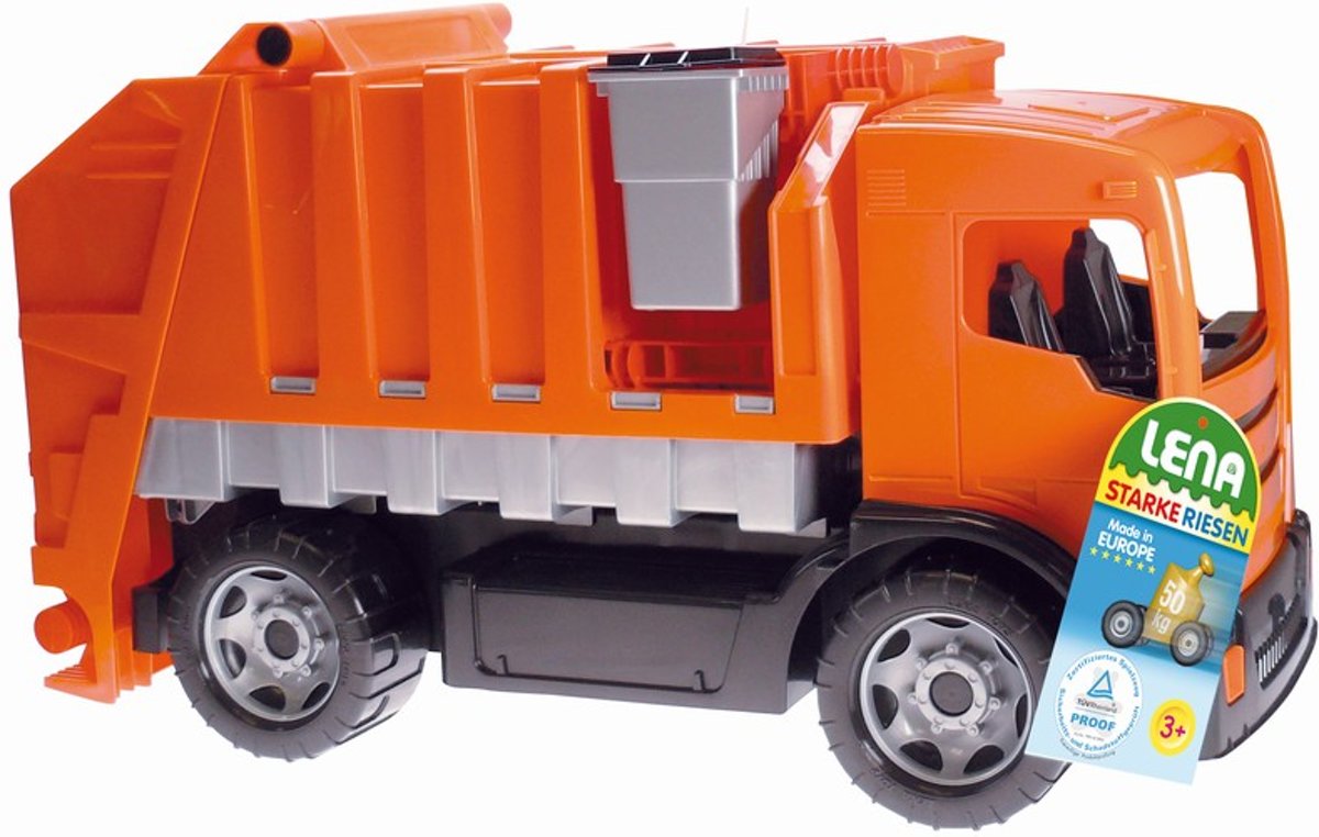 Lena - 64 cm - vuilniswagen - Europese topkwaliteit