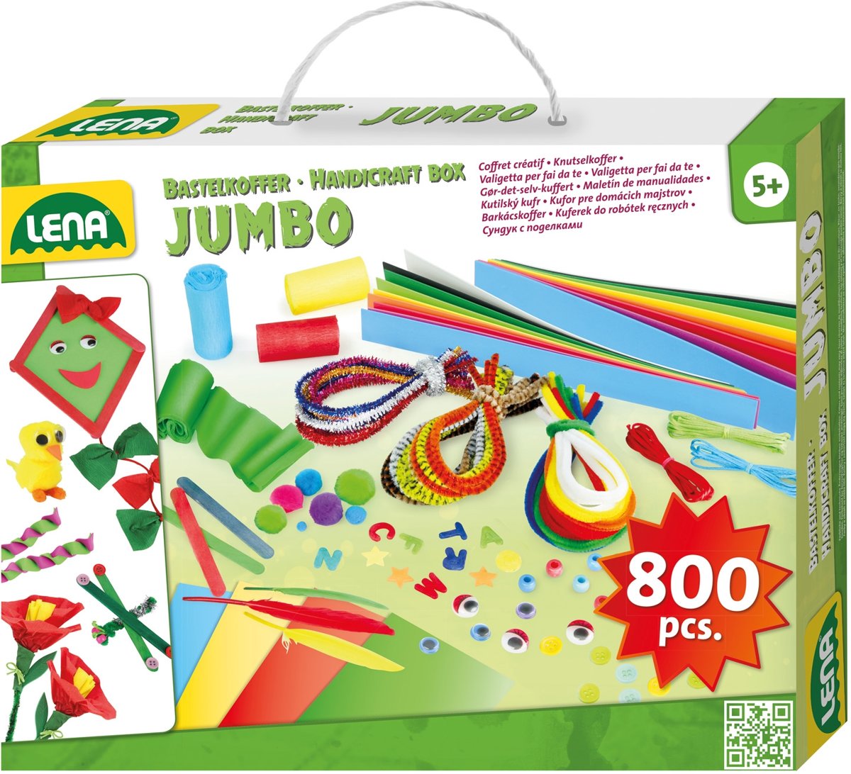 Lena 800stuk(s) Knutselset voor kinderen kunst- & knutselset voor kinderen - 42629