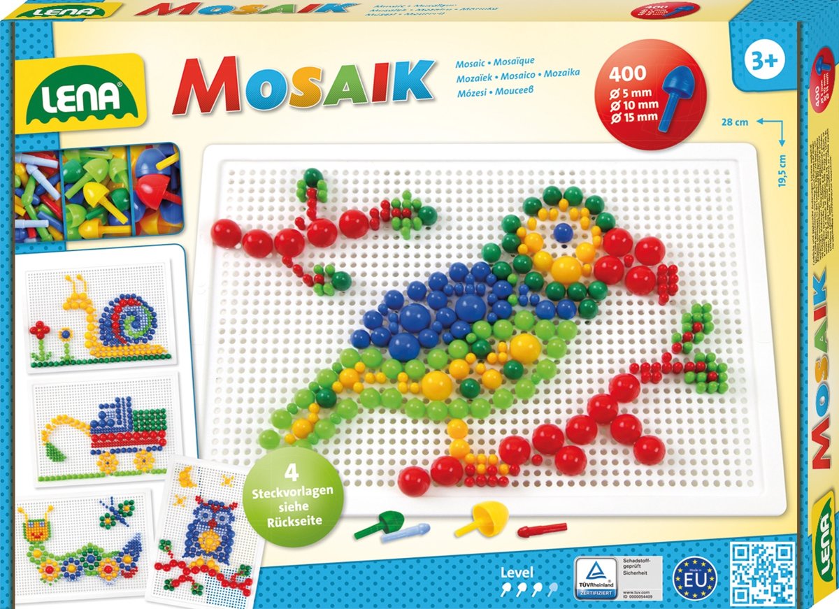 Mozaïek Set Mix 400 stuks Large