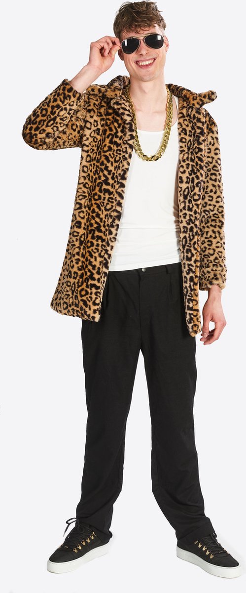Léopard Jas Man - Maat 50 (M)