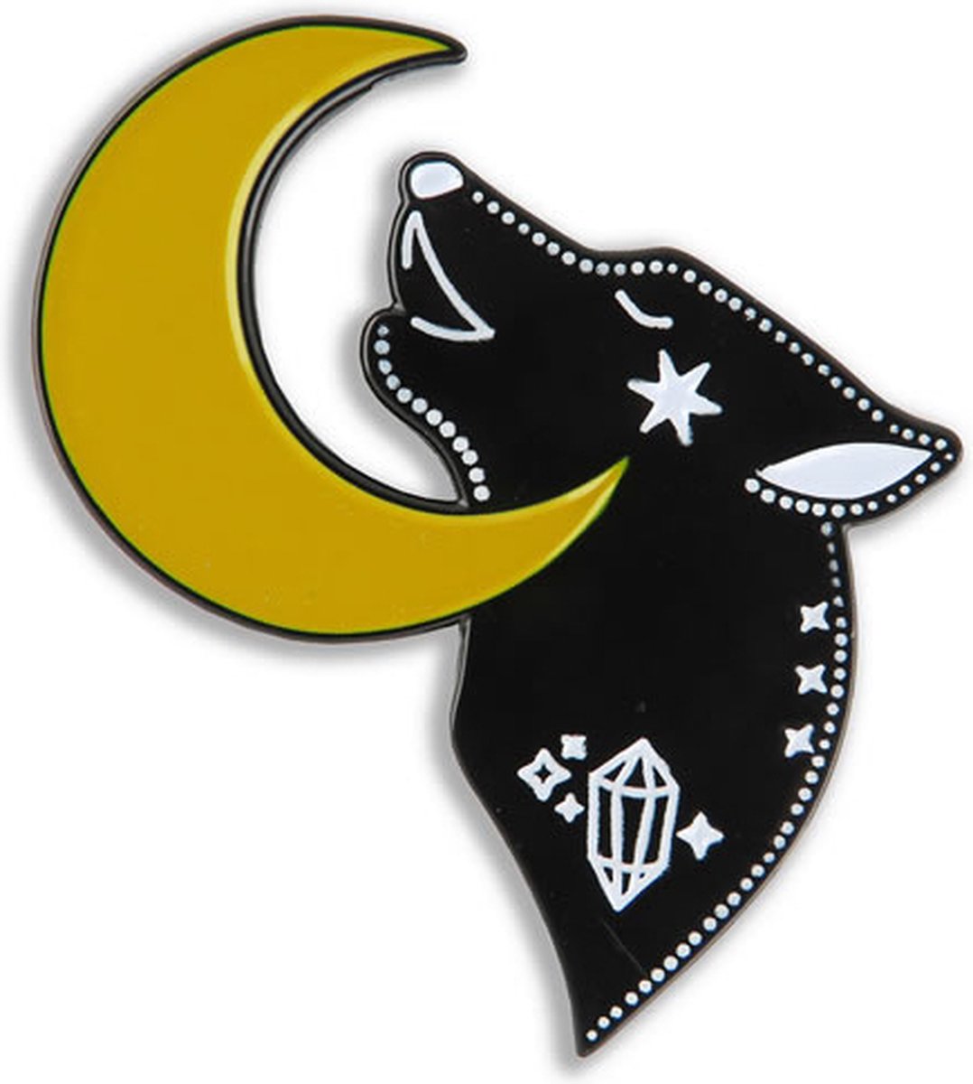 Leti Stitch Needle Minder Wolf & Moon 14347