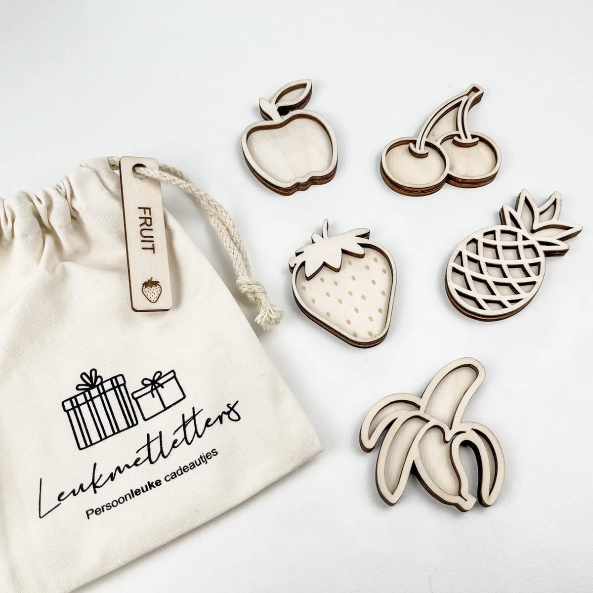 Stempel - Vultray- zand - Fruit - Speelbak - Sensorisch - Speelrijst - Montessori - Open ended