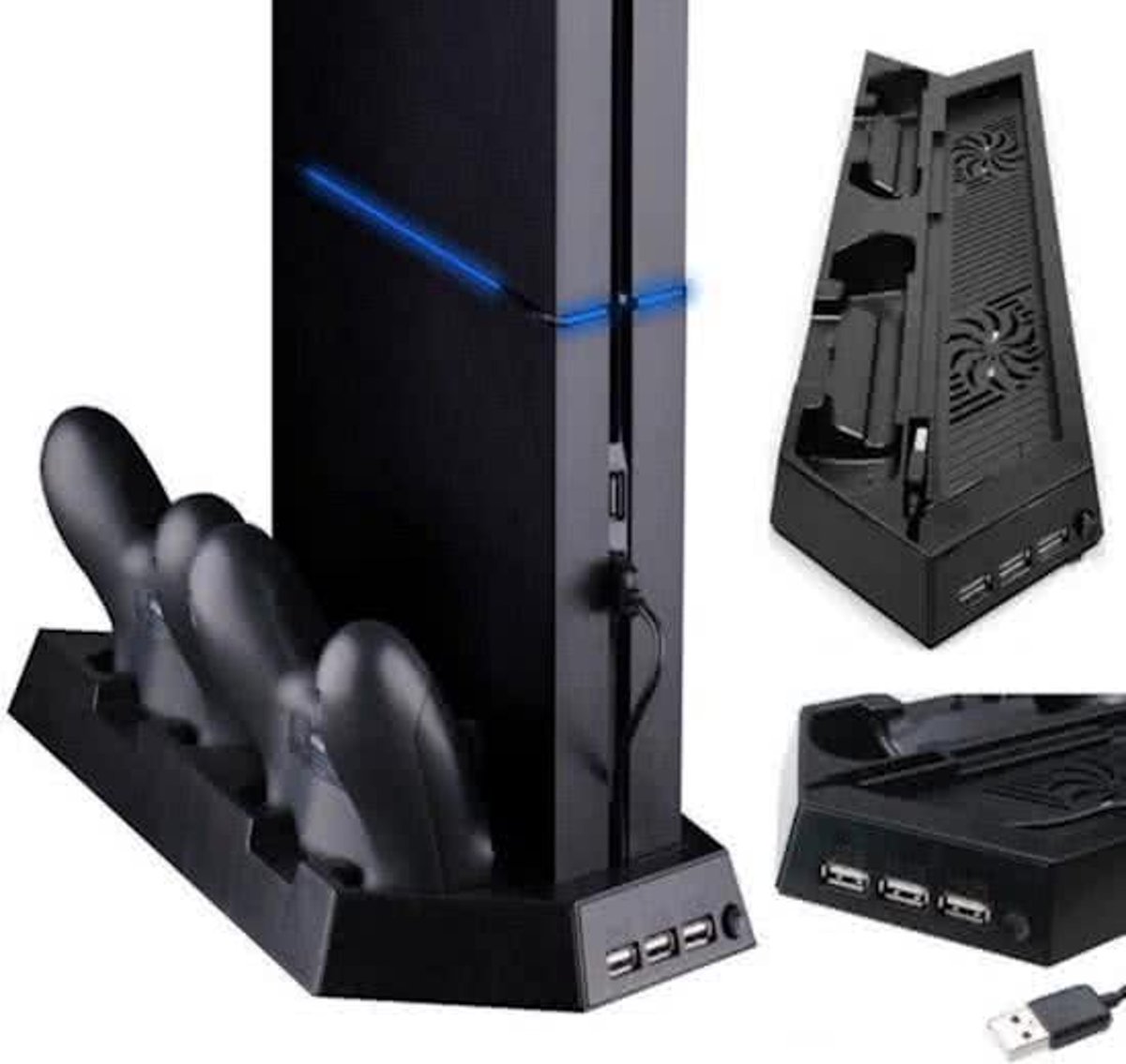 PS4 oplaadstation USB duo stand docking cooling station - playstation 4