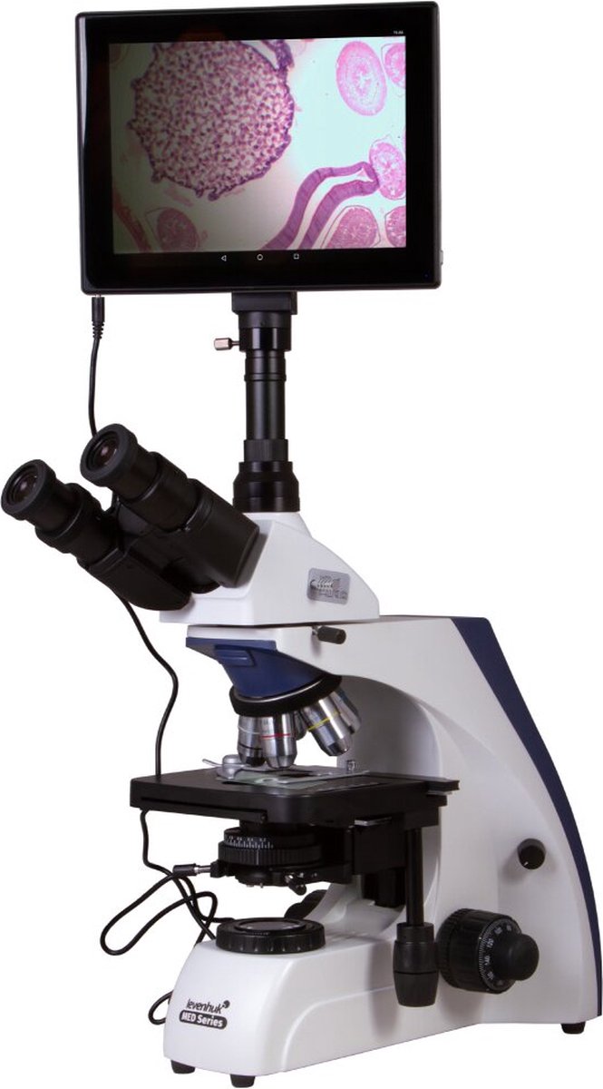 Levenhuk MED D30T LCD Digitale Trinoculaire Microscoop