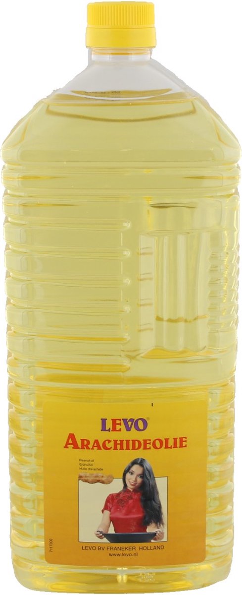 Levo Arachideolie - Fles 3 liter
