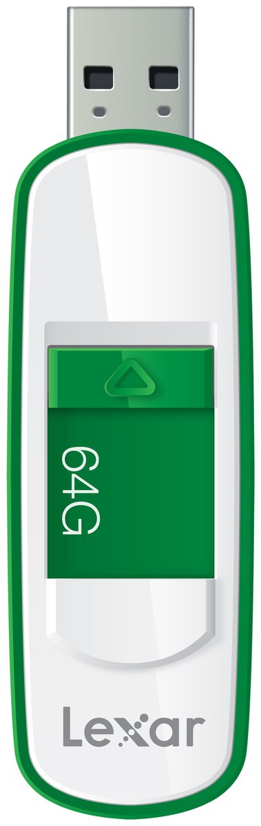 Lexar JumpDrive S75 - USB-stick - 64 GB