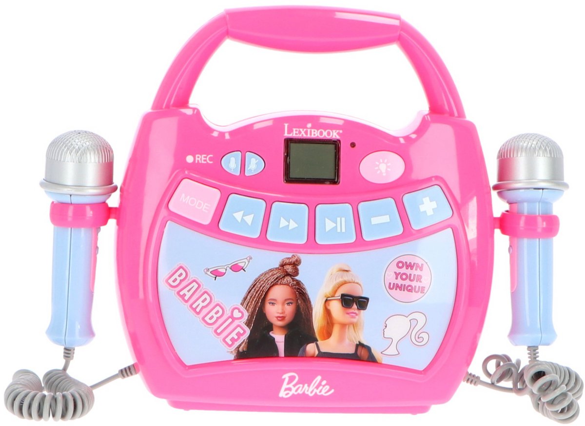 Barbie   met microfoons