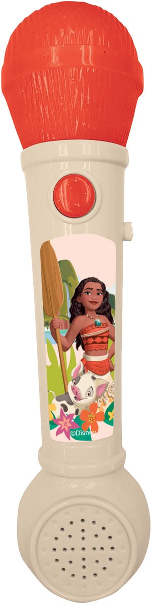 Disney Moana verlichtingsmicrofoon met melodietjes en geluidseffecten