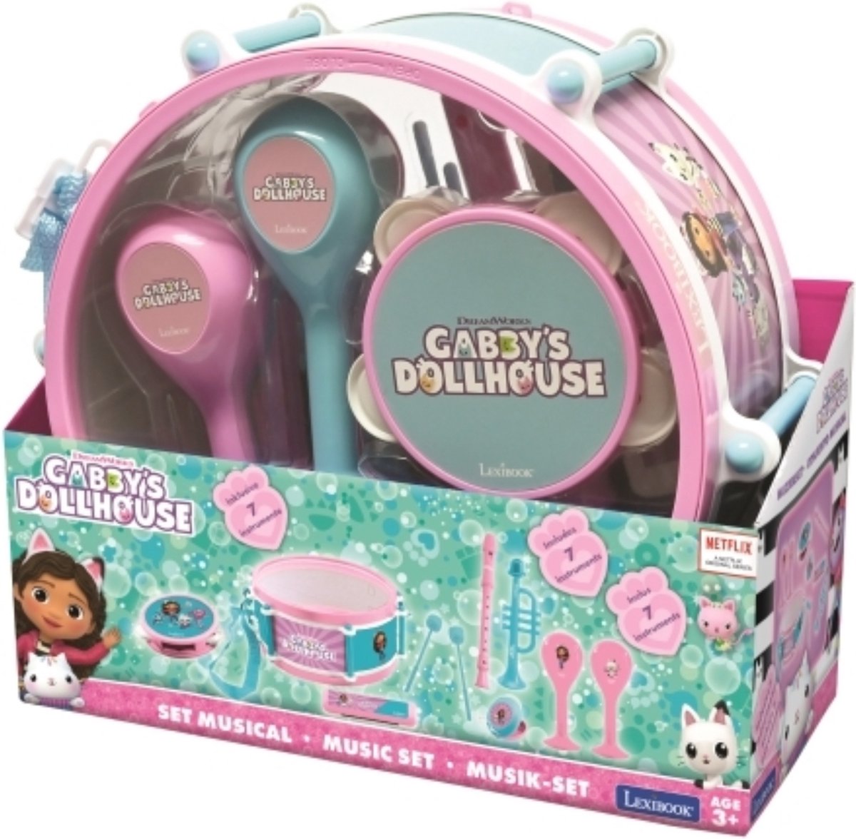 Gabbys Dollhouse Muziek Set