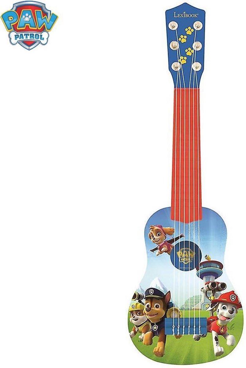 LEXIBOOK - PAT PATROUILLE - Akoestische gitaar voor kinderen - Hoogte 53 cm