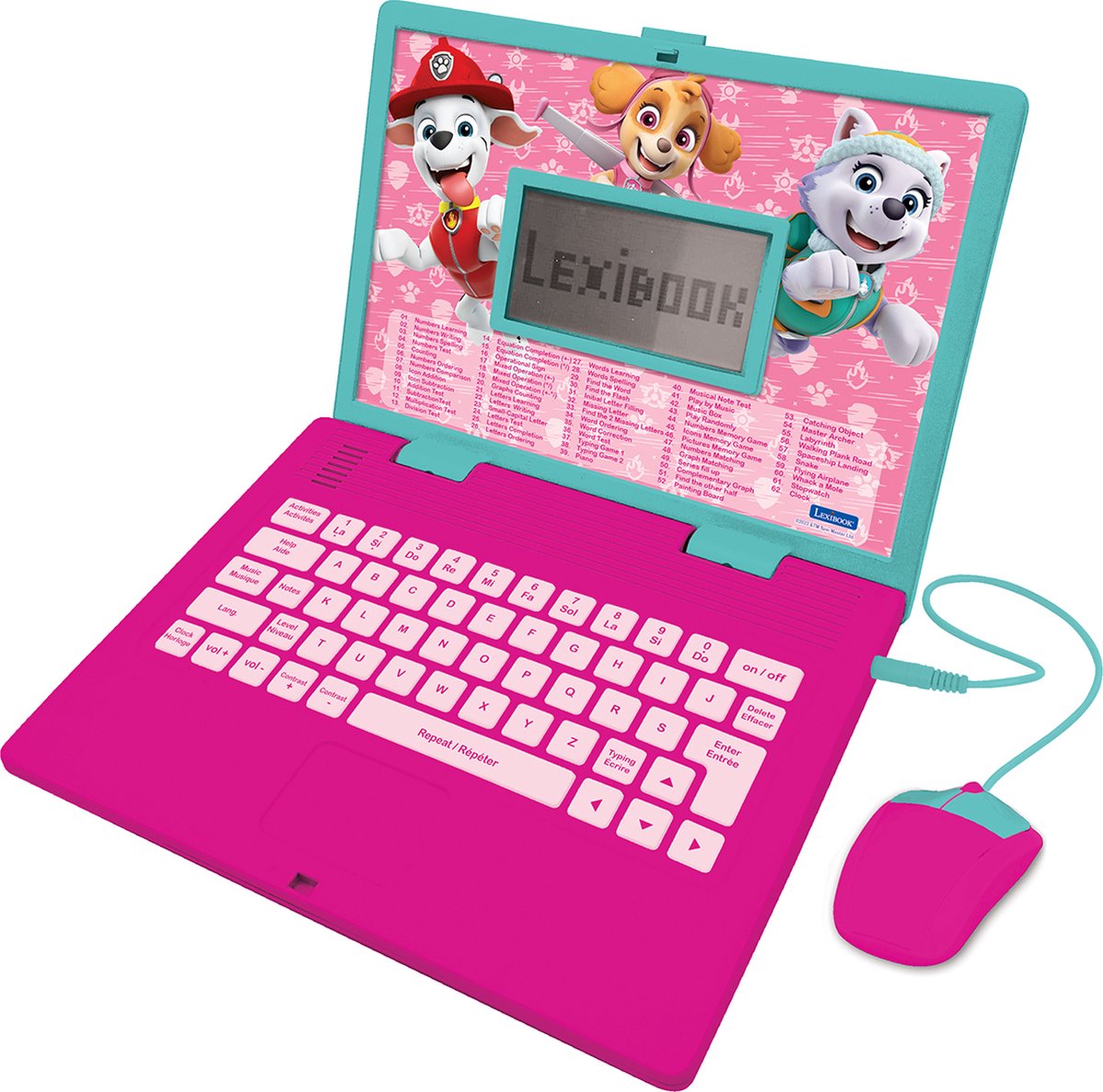 Paw Patrol Laptop met 124 activiteiten FR/EN