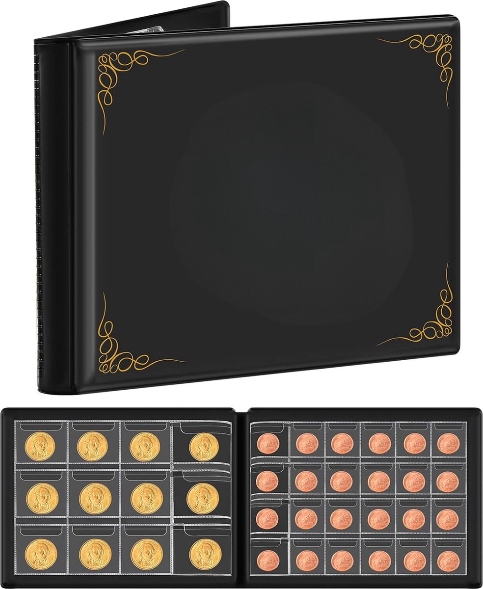 Lexium Biljetten verzamelmap - Geld verzamelmap - Biljetten album - Geld verzamelen - Biljetten houder