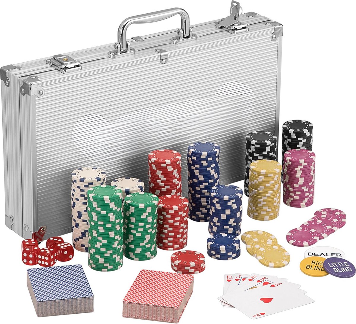 Lexium Pokerset - Pokersets - Poker set - Pokerkoffer - Pokerchips - Poker koffer - Poker fiches