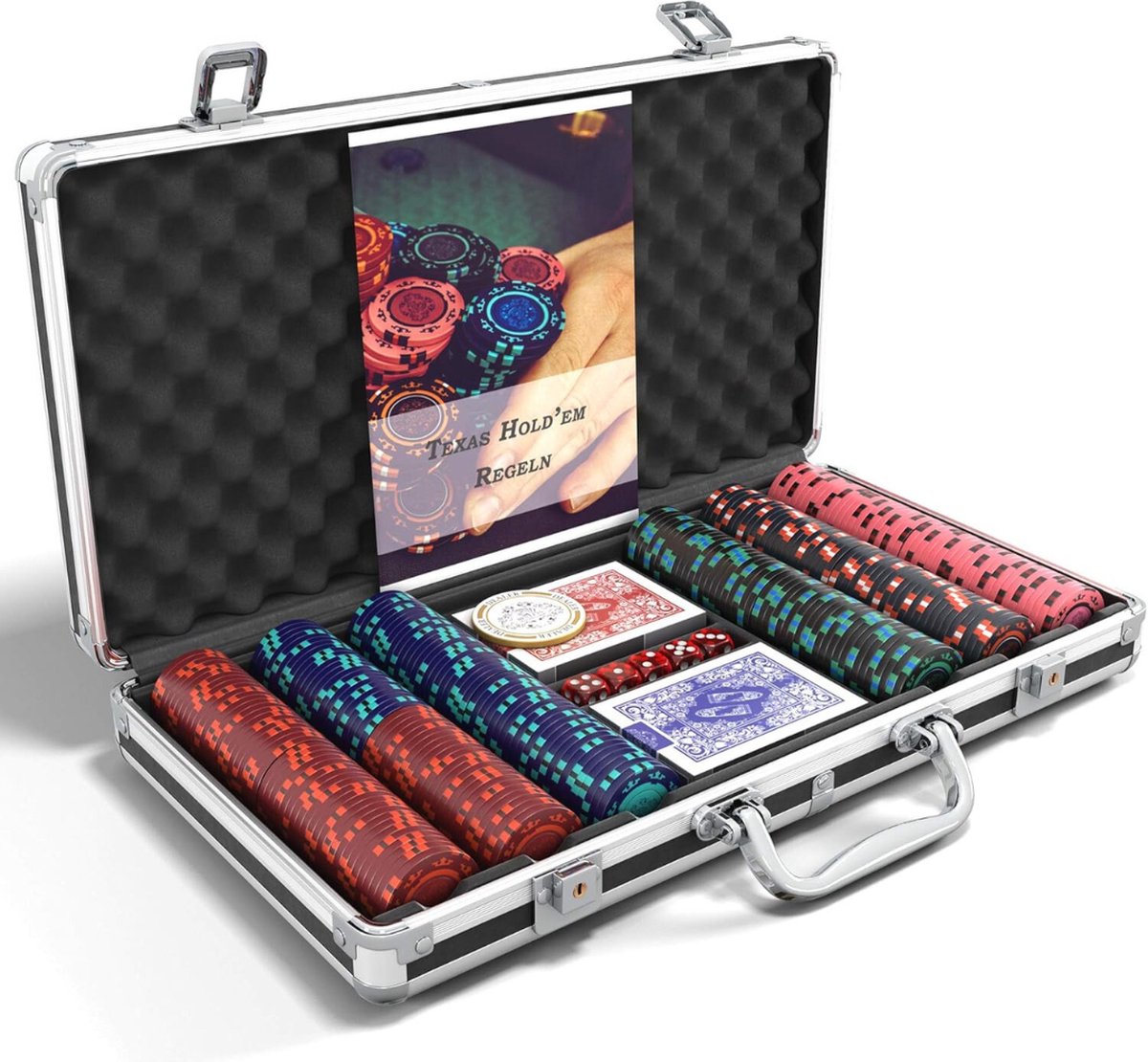 Lexium   -  s - Poker set - Pokerkoffer - Pokerchips - Poker koffer - Poker fiches