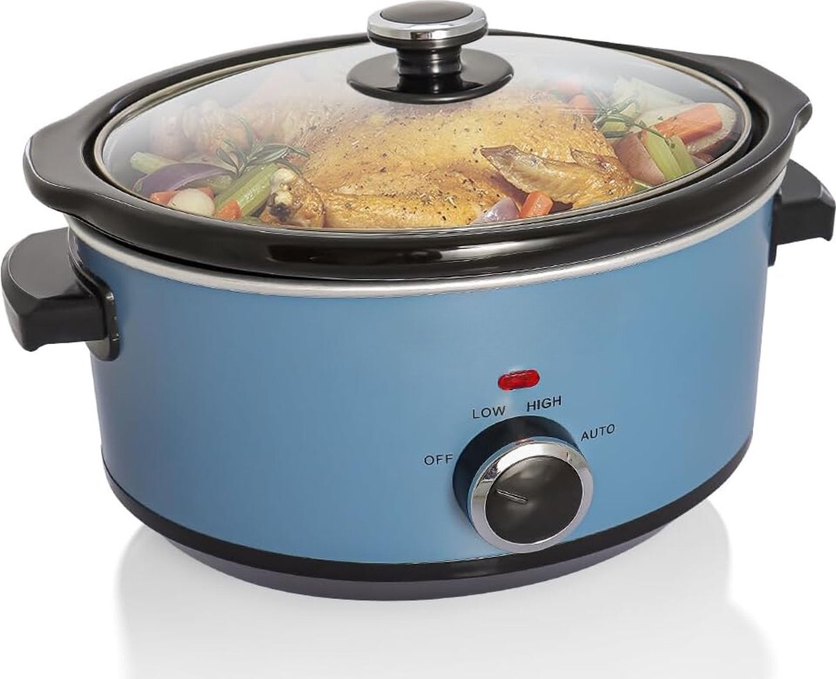 Lexium Slowcooker met Timer - Timerfunctie - Multicooker - Slowcooker Elektrisch