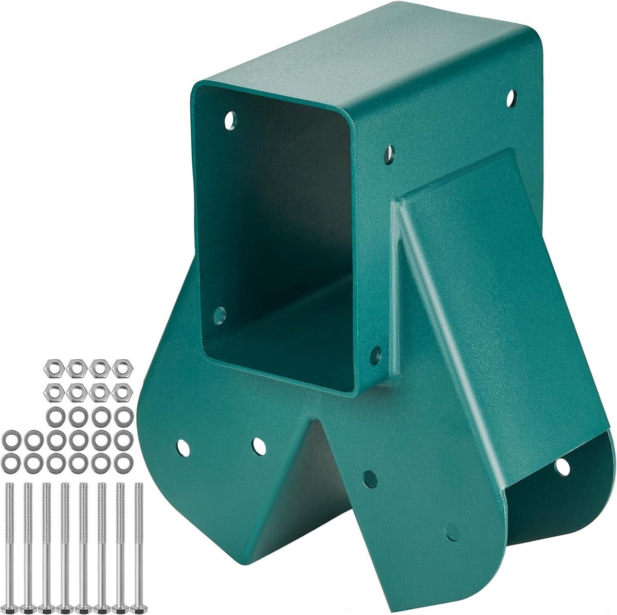 Midden Swing Beugels - Heavy Duty Carbon Steel Swing Set Hardware - Montage Hardware - DIY Swing Set Beugel - Swing Set Kit - 2 (1016x1016 mm) Benen & 1 (1016x1524mm) Straal - Groen