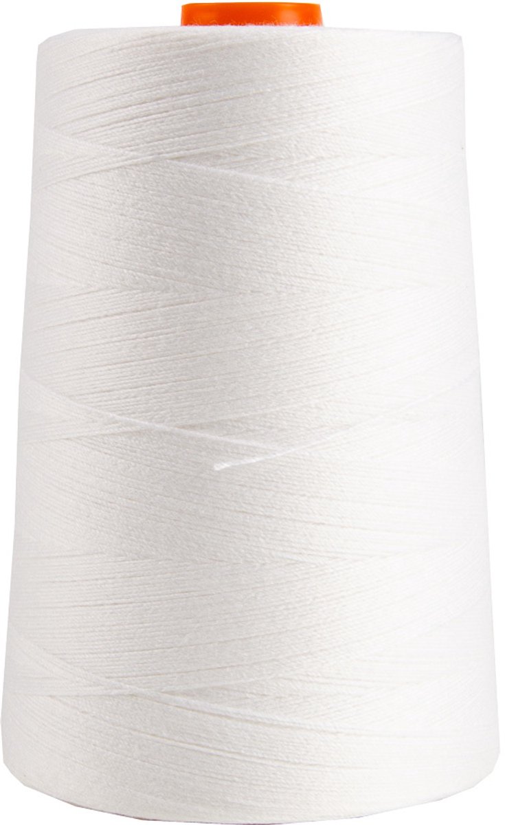 Afdekzeilwinkel - Garen katoen polyester Doral 25 wit naaigaren