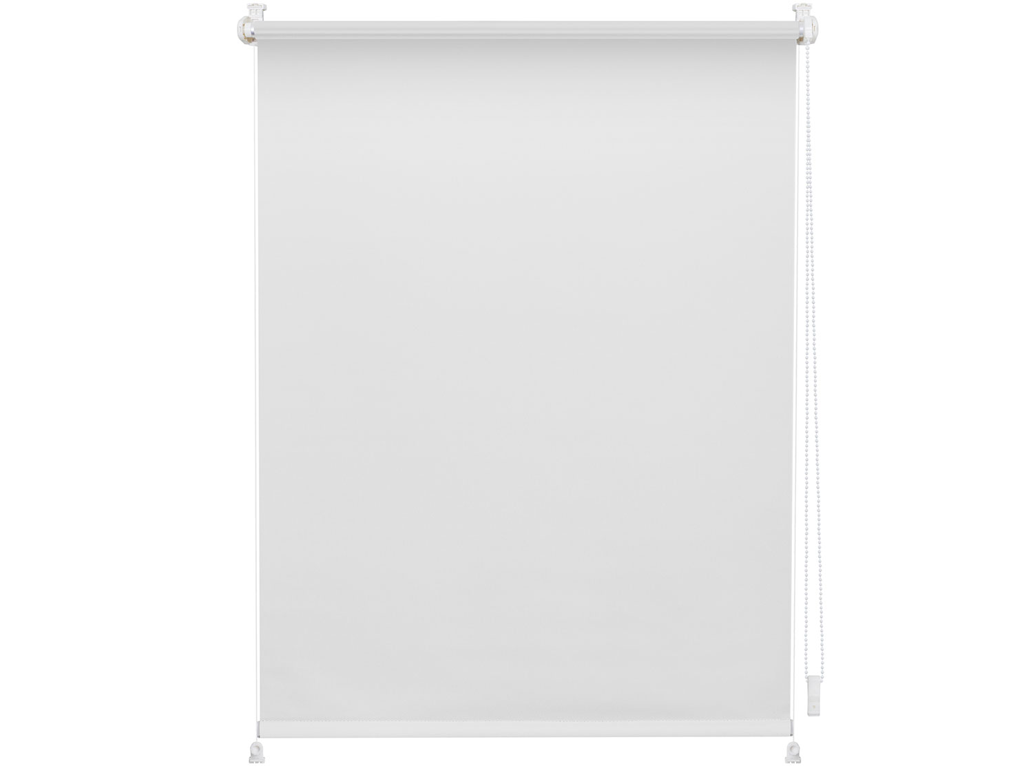 Lichtblick Rolgordijn Klemmfix (Wit, 120 x 150 cm)