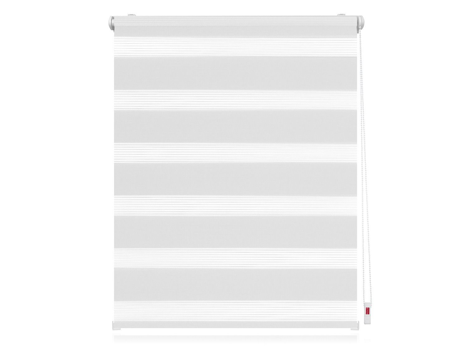 Lichtblick duo rolgordijn Klemmfix (Wit, 110 x 150 cm)