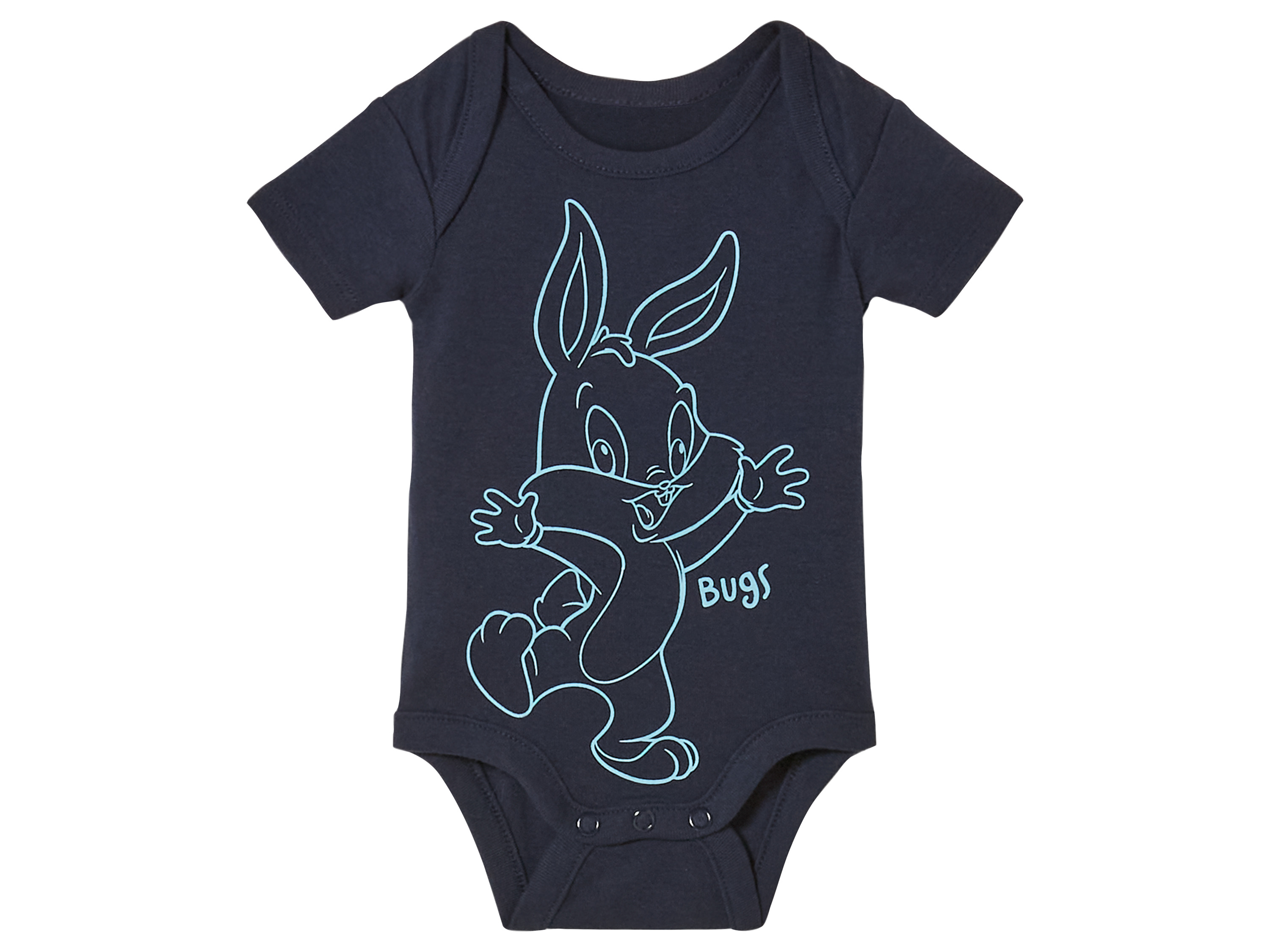 Babyromper (Marineblauw, 74/80)
