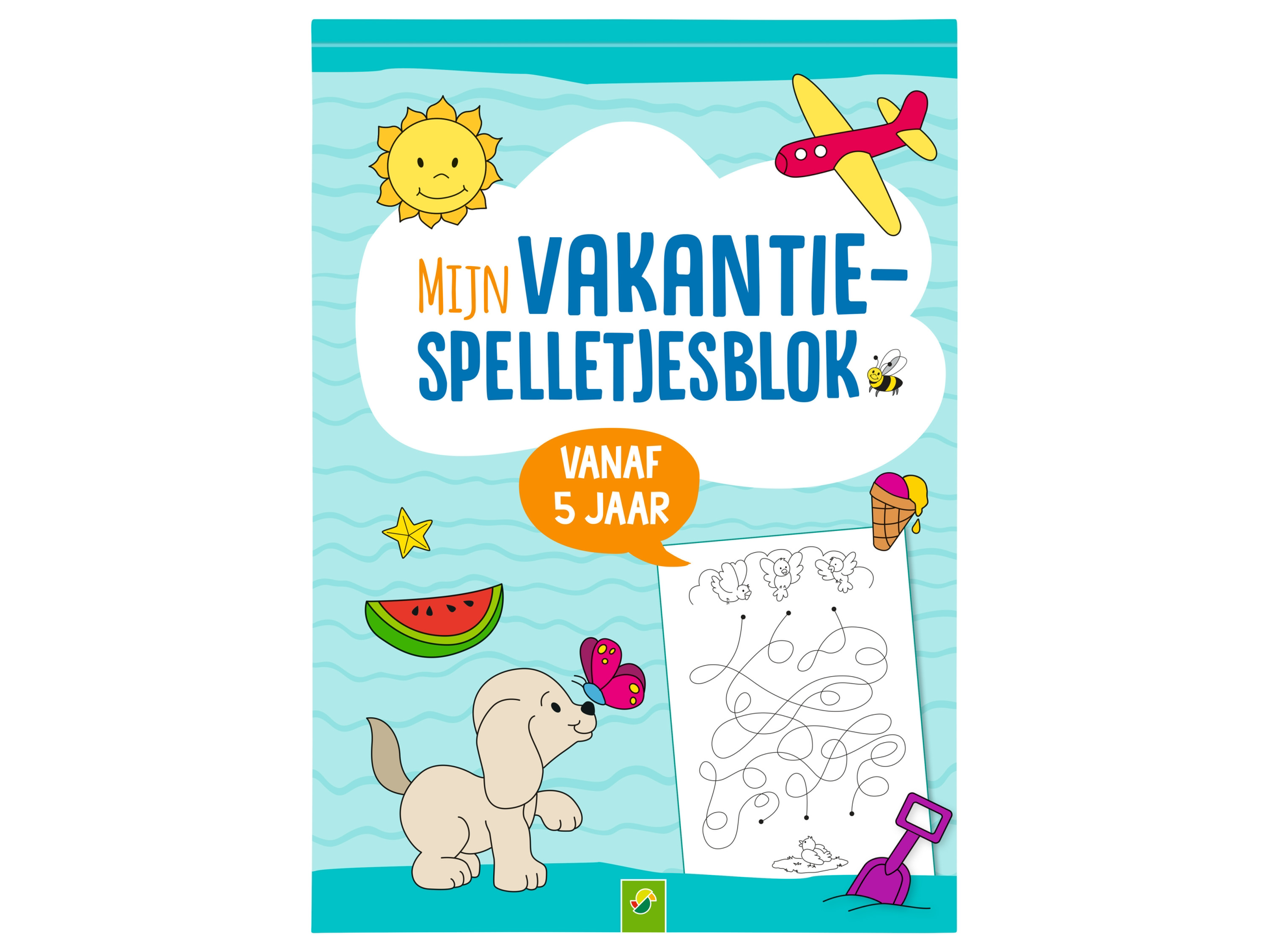 Spelletjes/Oefenboeken (Mijn vakantie spelletjesblok)
