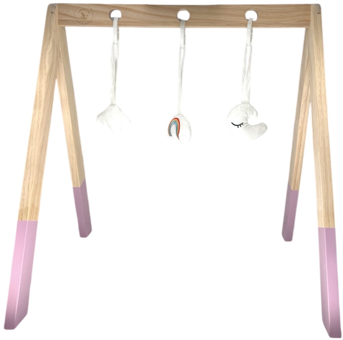 Liefjes & Co - Babygym - Hout - Baby Pink