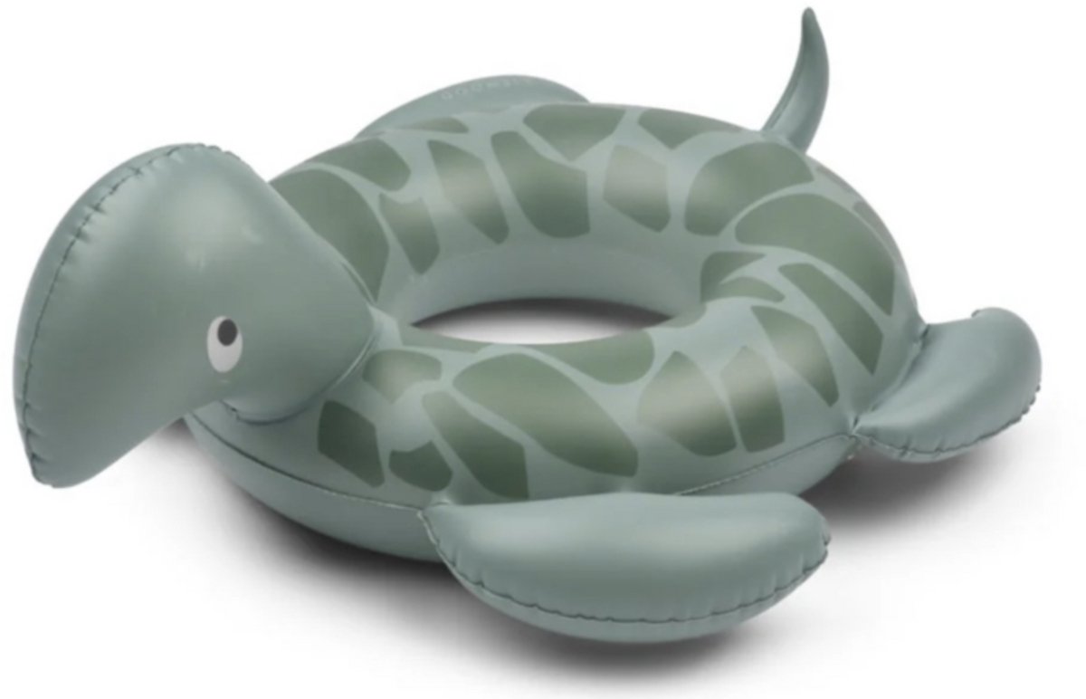   - Opblaasbare - Schildpad - Zwemring - Phoebe - Turtle - Groen