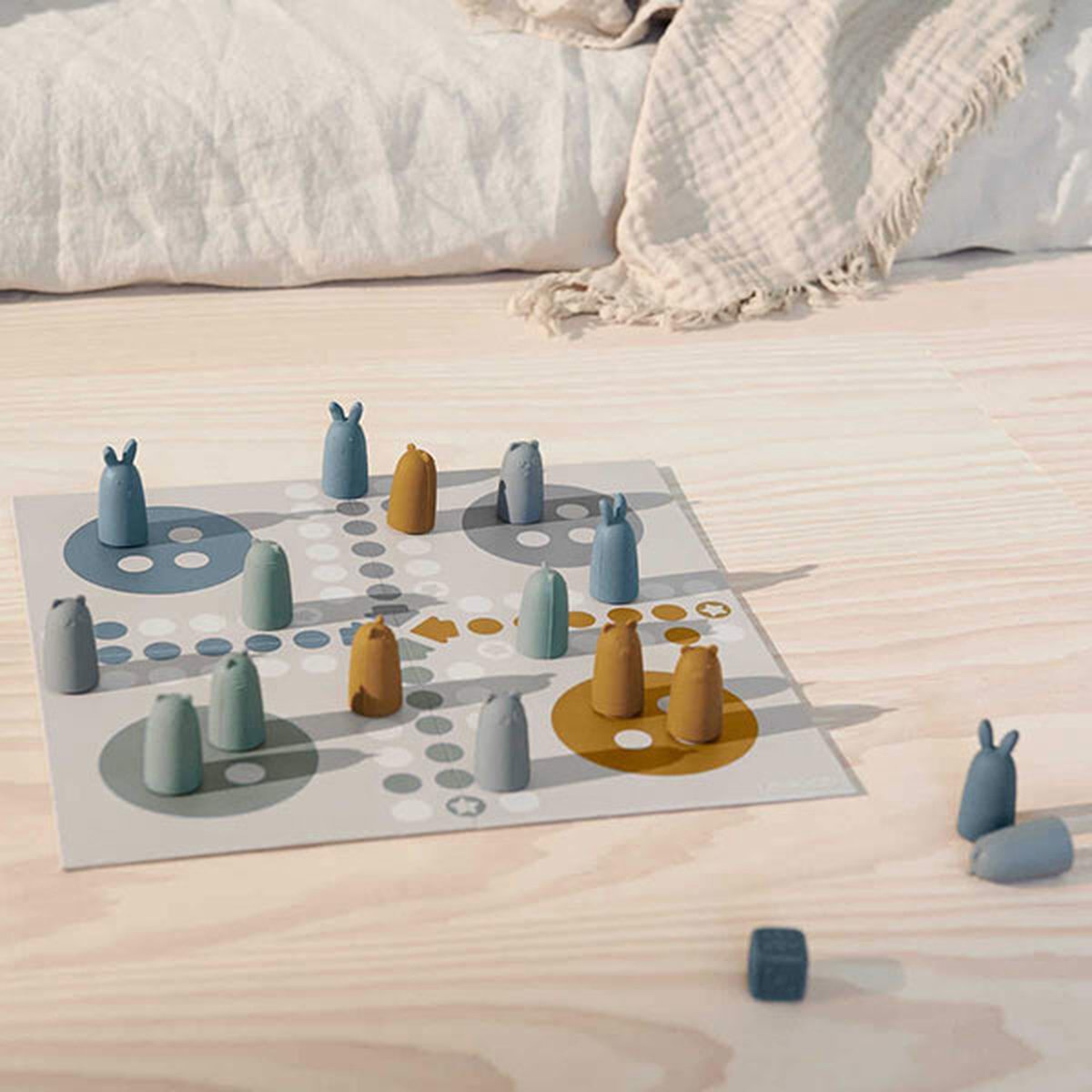 Liewood Sarah Ludo bordspel Blue multi mix