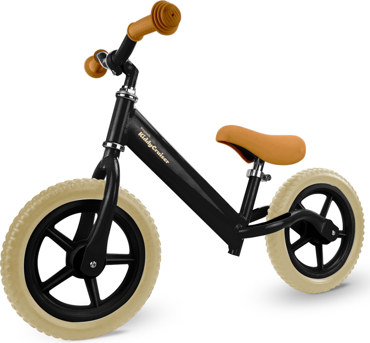 LifeGoods Loopfiets - 2-5 jaar - Jongens en Meisjes - Balance Bike - Zwart