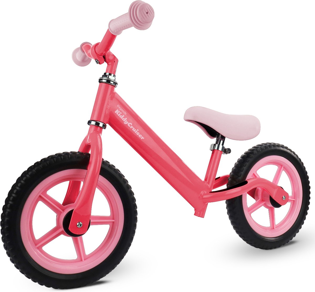LifeGoods Loopfiets - Vanaf 2 jaar - Jongens en Meisjes - Balance Bike - Loopfietsje - Roze