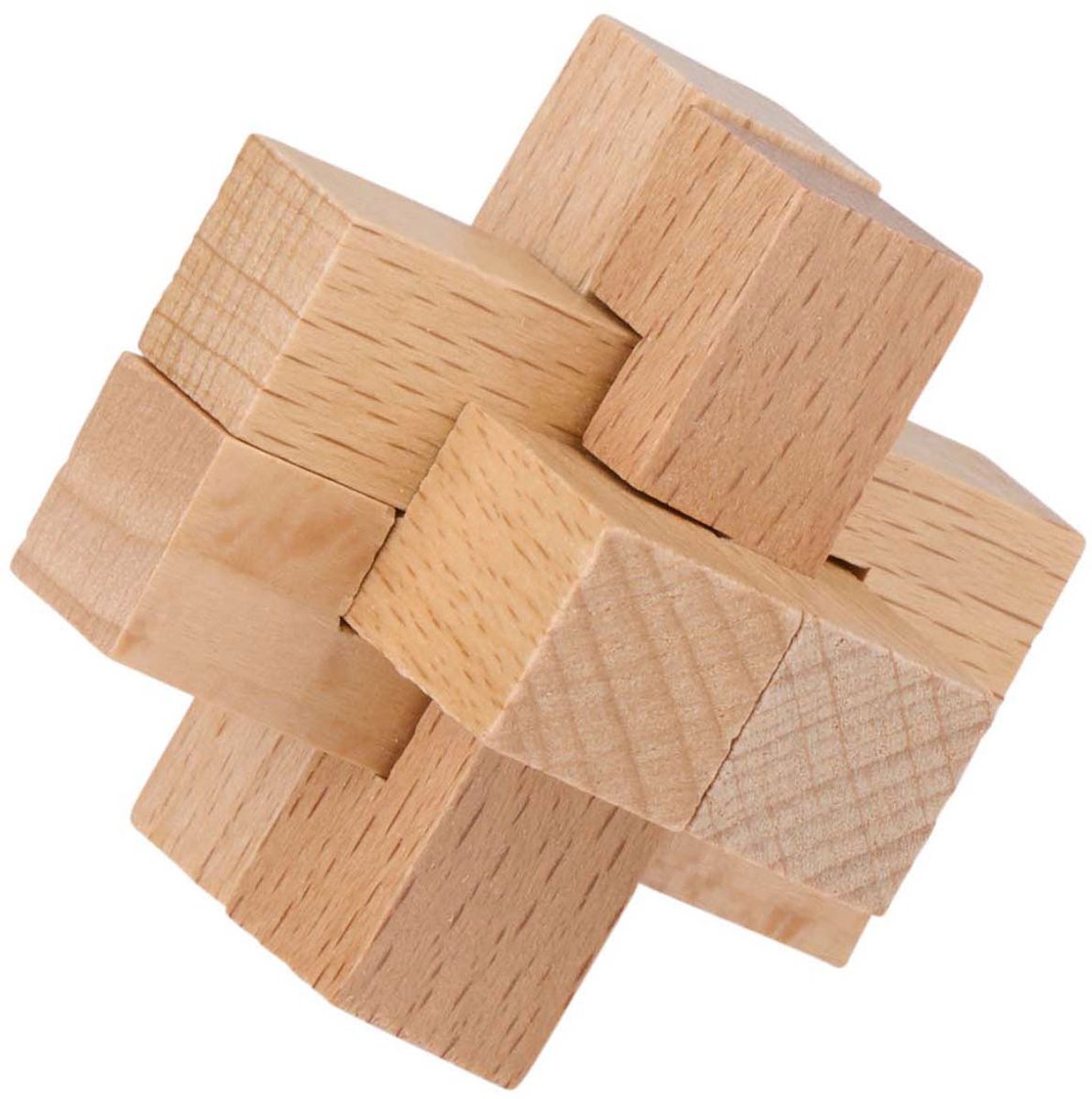 Houten hersenpuzzel