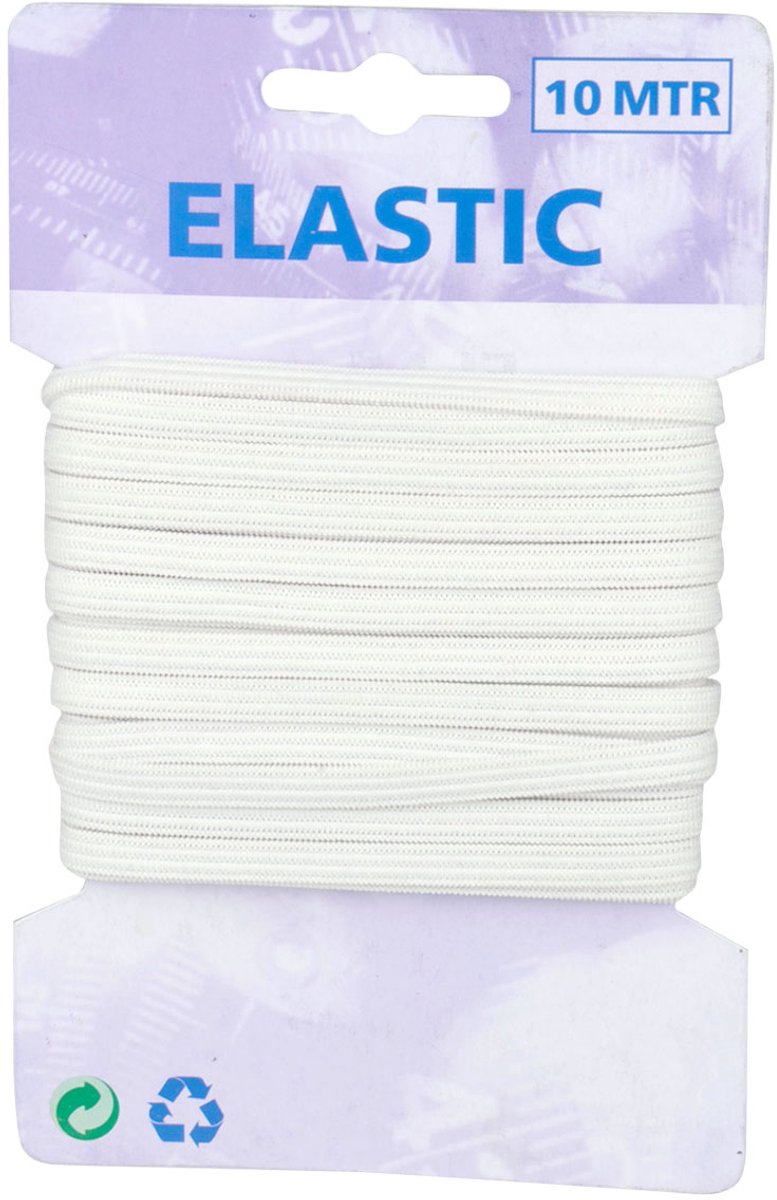Kleding elastiek band - 6 MM - 10 Meter - High Quality!