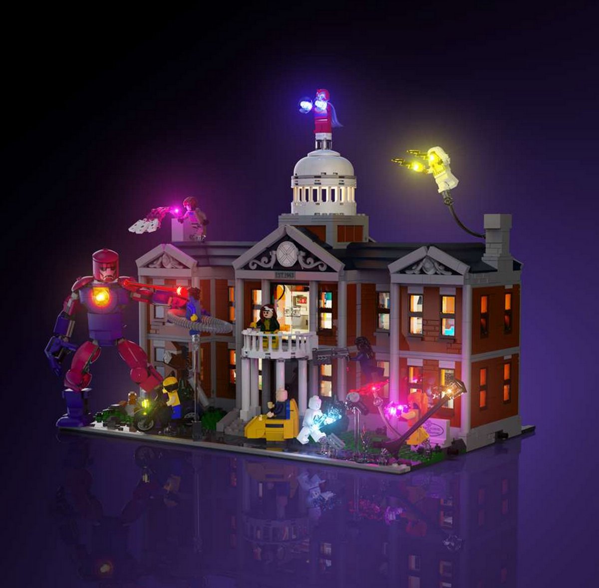 LMB 2.0 - Lighting set suitable for LEGO Marvel X-Men: The Mansion - 76294