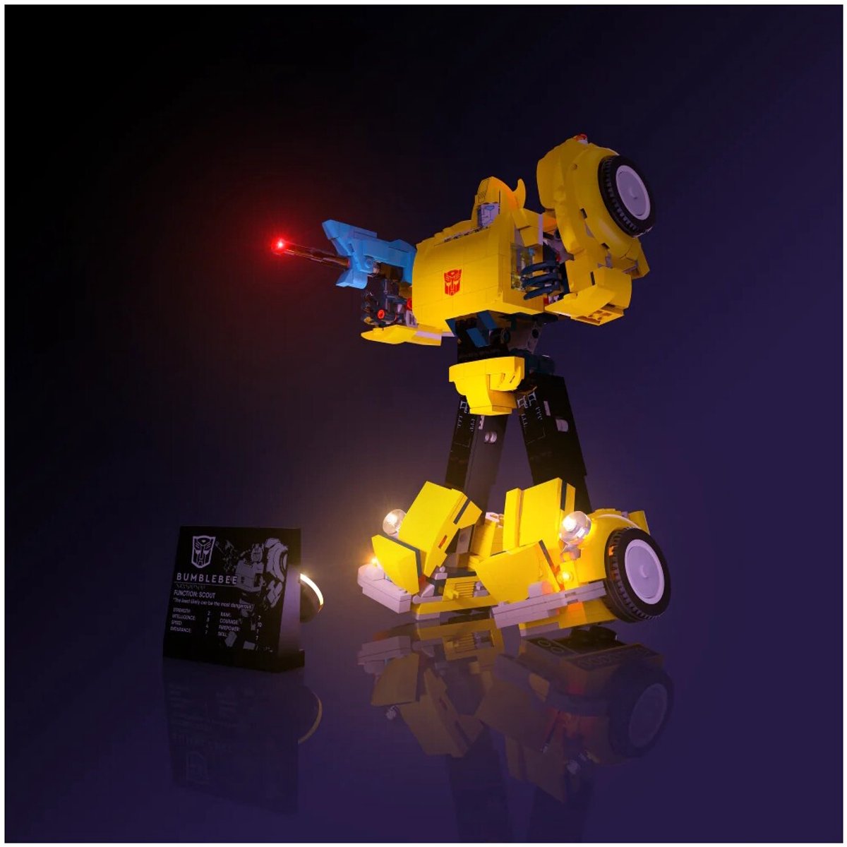 LMB 2.0 - Verlichtingsset geschikt voor LEGO® 10338 Bumblebee