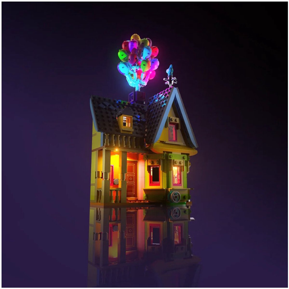 LMB 2.0 - Verlichtingsset geschikt voor LEGO® Disney Up Huis 43217