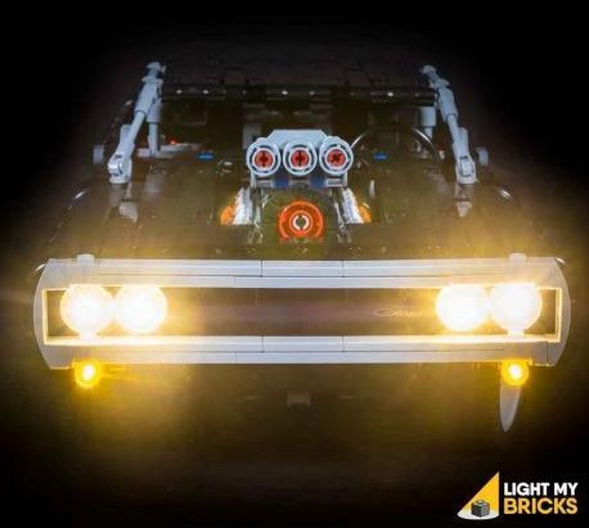 Light My Bricks LEGO Doms Dodge Charger 42111 Verlichtings Set