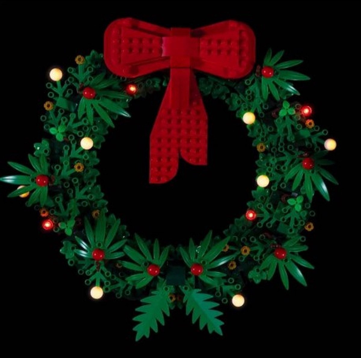 Light My Bricks LEGO Kerstkrans 40426 Verlichtings Set