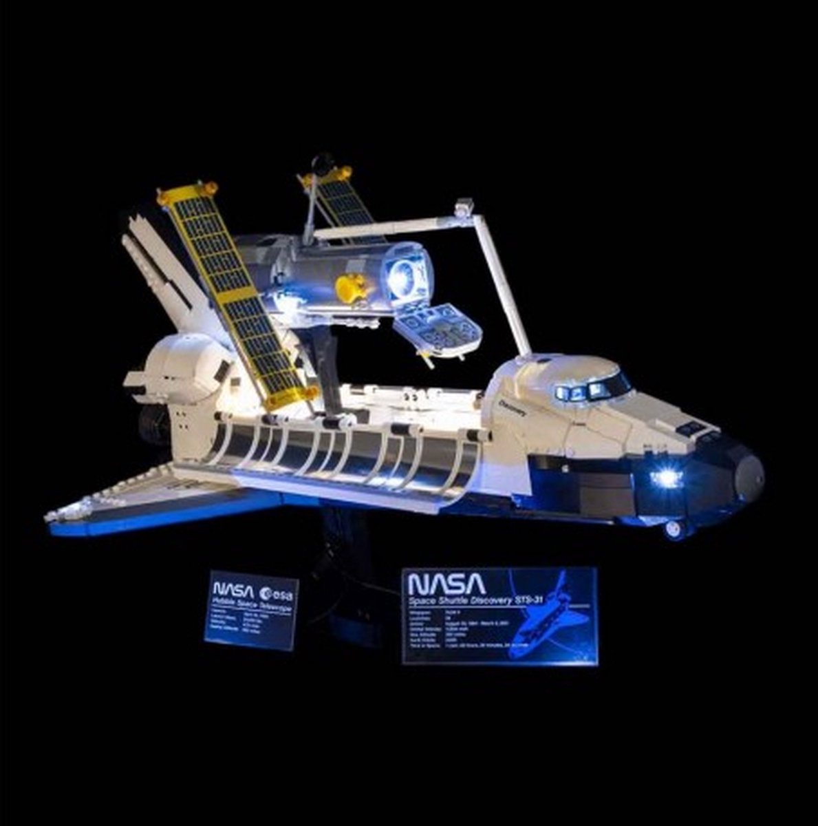 Light My Bricks LEGO NASA Space Shuttle Discovery 10283 Verlichtings Set