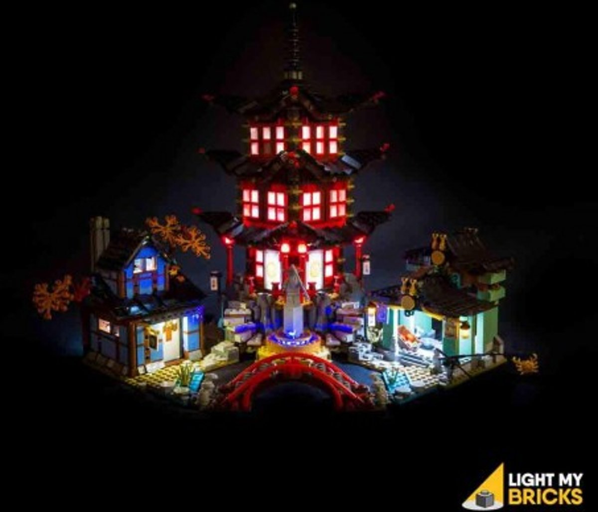 Light My Bricks LEGO Ninjago, Temple of Airjitzu 70751 Verlichtings Set